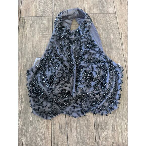 Sherri Hill Women's High Neck Beaded Two Piece Homecoming/ Prom Dress Size 8 - Picture 8 of 16